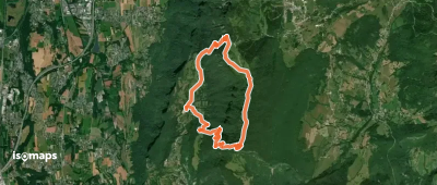 Croix du Nivolet - Depuis Pragondran par la cheminée et retour par le pas du Croc