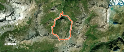Col de la Rocheure - En boucle par le Riondet et le Vallon des Fours