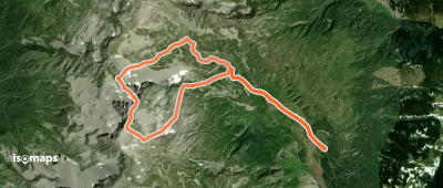 Pic du Rognolet - Arête NW de l'antécime N