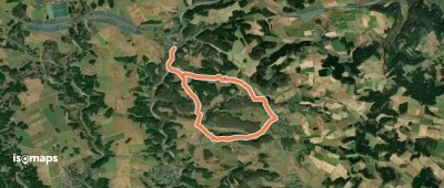 Sansparail Rundwanderweg schwarzer Ring