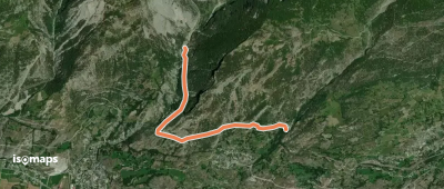 Bisse de Manera (St.German) - Trace GPS du bisse seul !