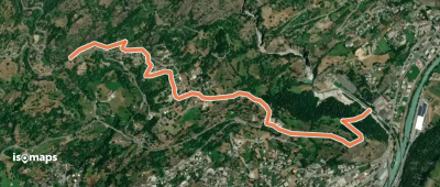 Bisse de Hegdorneri - Trace GPS du bisse seul !