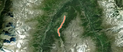 Bisse de Riederi / Chilcheri - Trace GPS du bisse seul !