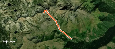 Pic d'Aulon - Par Pène Grane depuis Lurgues