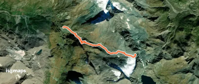 Col d'Arnès - Versant NW