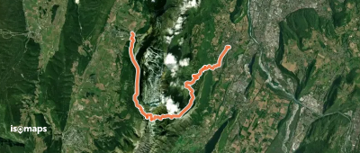 Col de l'Arc - Traversée W>>E par le Chemin du Marchand