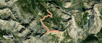 Tête de Girardin - Par le lac Sainte-Anne et le col Girardin