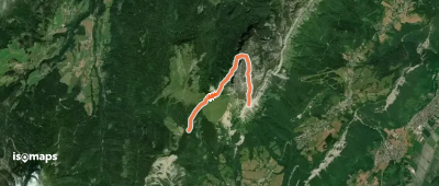 Dent de Crolles - Par le trou du Glaz