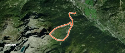 Croix du Folliet - Par Lazey >> Bois  Plan Rançon >> Couloir SE