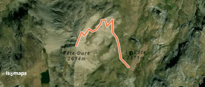 Tête Dure - Versant E