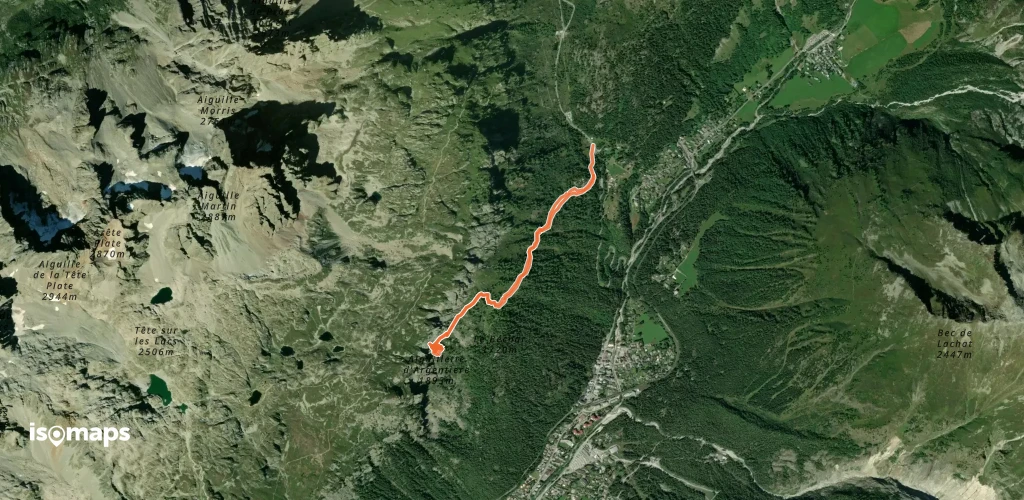 Aiguillette d'Argentière - Arête NE intégrale (La Biscante)