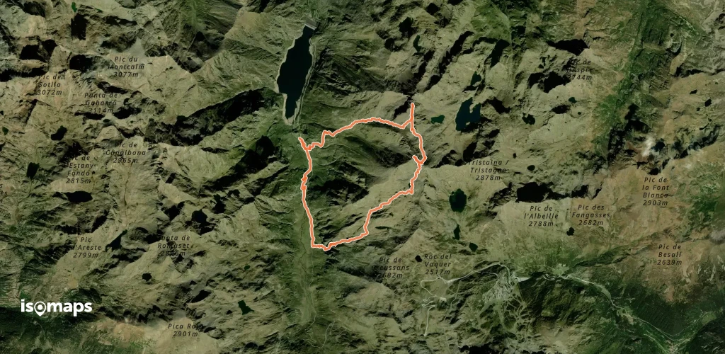 Pic de l'Étang Fourcat - Traversée N-S depuis Soulcem
