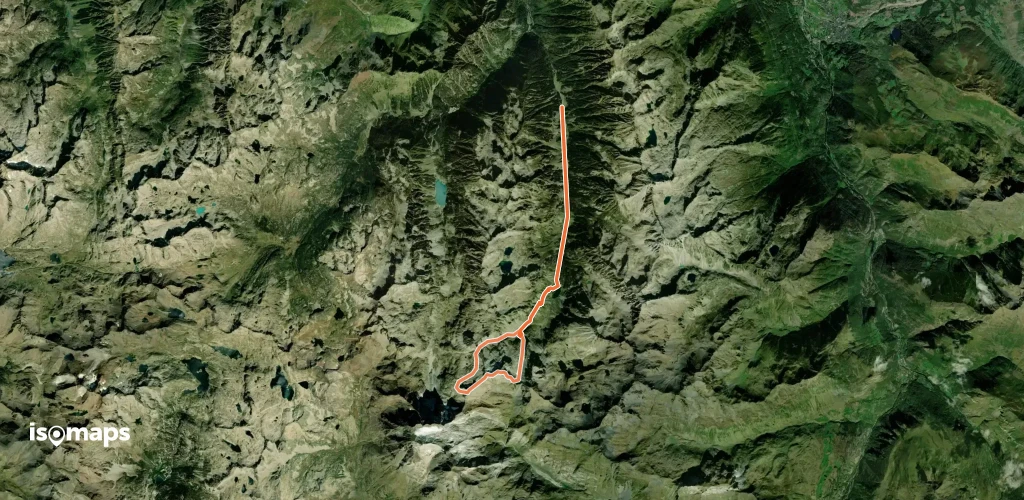 Pic de la Sède - Traversée E → W