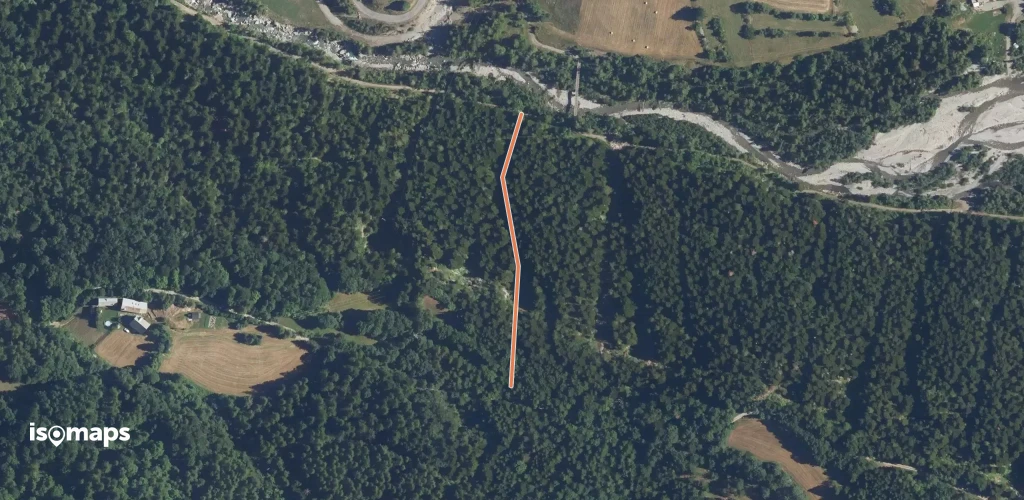Tourengs - La centrale / La centrale - Tube du haut - Rideaux du ciel