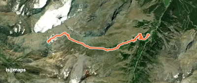 Col des Rayes Noires - Par le vallon du Lauson