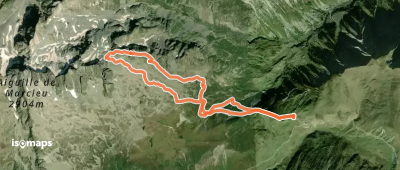 Petites Aiguilles de l'Argentière : Traversée E > W