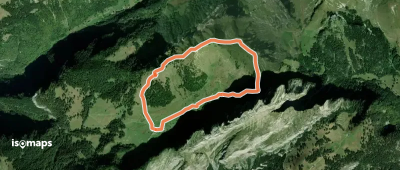 Pointe de Lachau - En boucle depuis Ubine