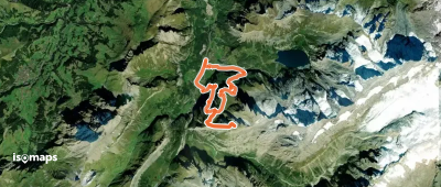 Innere Fisistock - Par l'épaule W, en boucle Jägertossen - Fisialp depuis Kandersteg