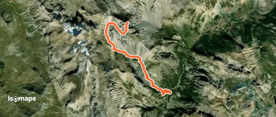 Pic de Panestrel - Voie normale depuis l'Ubaye