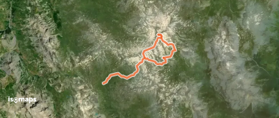 Mont Thabor - Depuis le refuge des Drayères