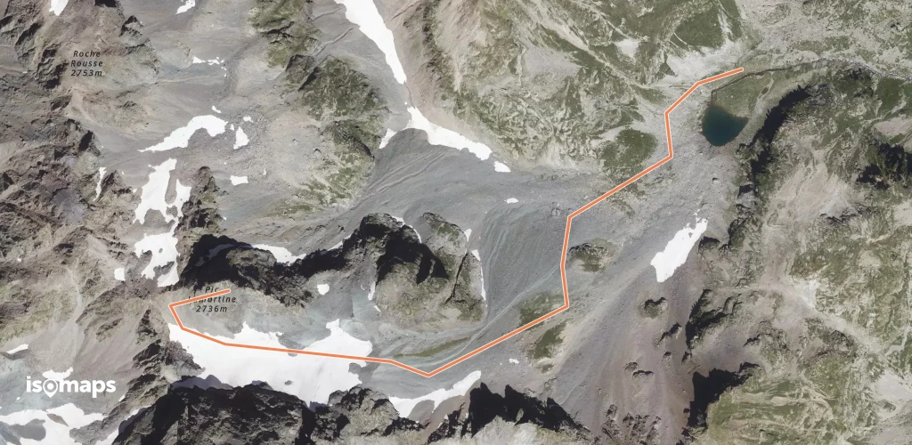 Pic Lamartine - Arête W