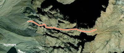 Pointe des Roux - Goulotte W