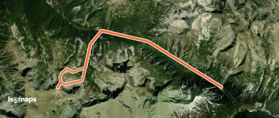 Tête des Margès - Par le col de Salèse et le vallon du Barn.