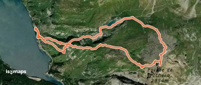 Pointe de Picheru - Versant W