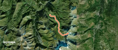 Pas du Gros Grenier - Couloir W