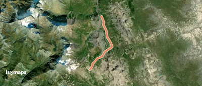 Col du Galibier - Versant N - Crête du Galibier