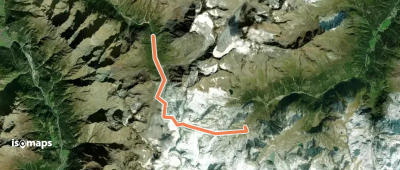 Hinterer Daunkopf - Traversée Dresdner Hütte >> Ambergerhütte