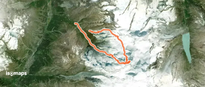 Rimpfischhorn - Boucle Täschhütte → Längfluhgletscher