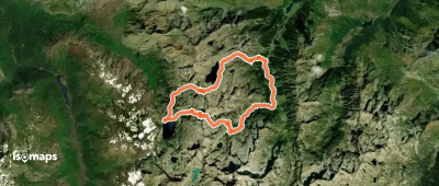Col de La Lie - Depuis le Plaa d'Aste en boucle par Migouélou, col d'Artouste