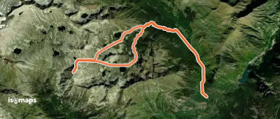 Tuca des Corbets ou Pic de Perramó - Depuis la vallée d'Estós