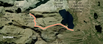  Pic de Certascan / Flavisella - par le refuge de Certascan