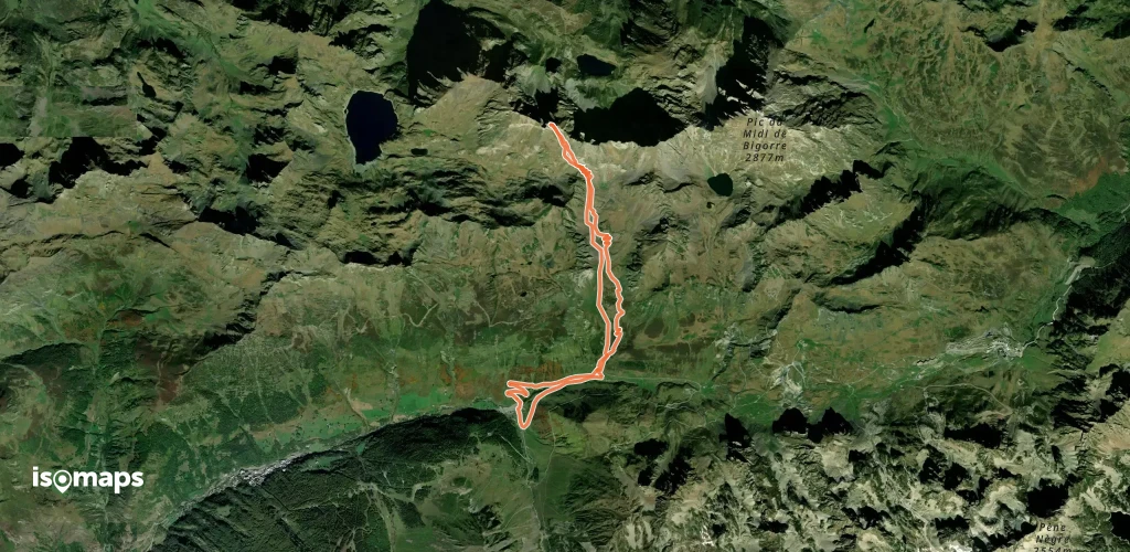 Esquio d'Asou - Par le col d'Aoube