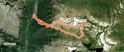 Pala de Ip - En boucle depuis Canfranc
