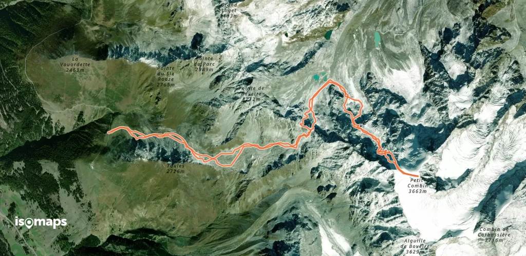 Petit Combin - Face NW