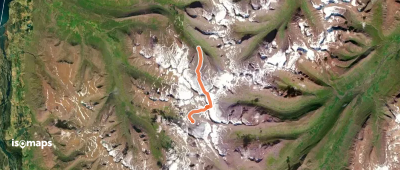 Héðinsskarð - Traversée du Vesturdalur au Héðinsdalur par le Holamannaskarð et le Héðinsskarð