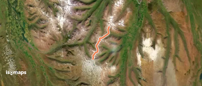 Crête NE du Seldasfjall - Traversée S-N, du plateau à la vallée de Króksá