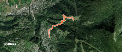 Cheminée des Fées (St. Gervais) - De Saint-Gervais à Monfort