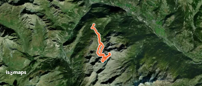 Bec Pouegnenta S - Par le lac de la Pierre Rouge