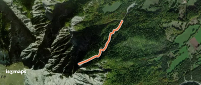 Tête Chevalière - Couloir de la Biquette