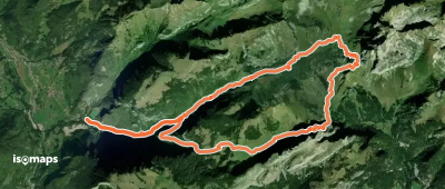 Pointe de Lachau - Tour anti-horaire depuis la Revenette