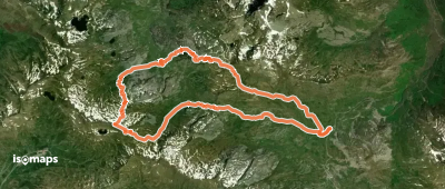 Pic Astu - Par le col de l'Iou et retour col d'Anéou