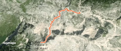 Kanin / Monte Canin - Voie Julia