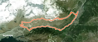 Hohbalmen - en circuit depuis Zermatt, retour par Zmutt