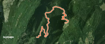 La Pinéa - Face W - par le sentier Vermorel