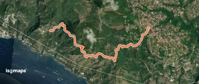 Colle Serra - Sentier des Dieux / Sentiero degli Dei, de Positano à Agerola