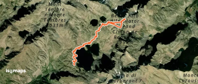 Grand Cimon de Rabuons - Couloir W